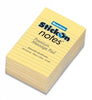 Stick On Notes Premium Message Pad B/Tone 102 x 152 mm Ruled Yellow
